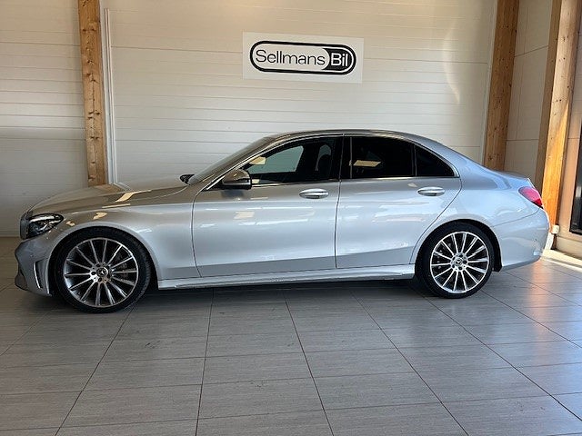 Mercedes-Benz C 200 9G-Tronic AMG-paket/Drag/V-hjul 