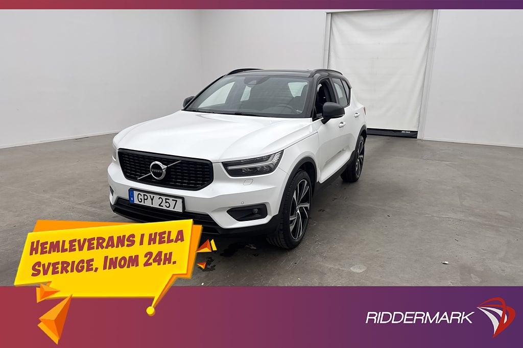 Volvo XC40 D4 AWD R-Design Pano Värmare Drag Kamera CarPlay