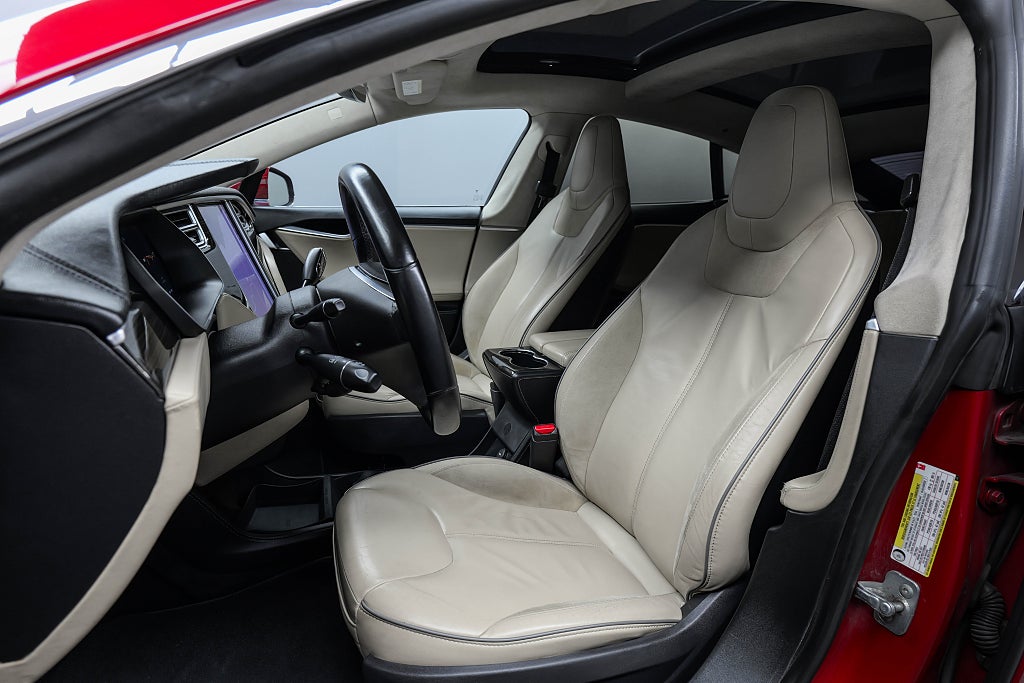 Tesla Model S P85 421ch - Supercharge gratuite - Jantes turbine - Toit panoramique - Keyless