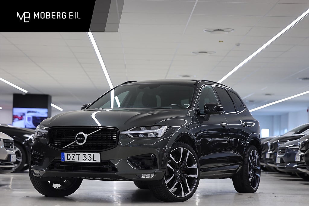 Volvo XC60 B4 197hk R-Design Pano B-kamera Keyless