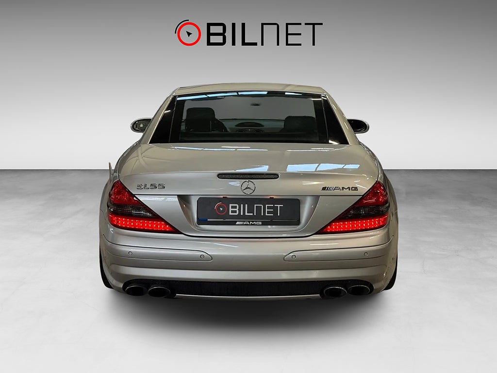Mercedes-Benz SL 55 AMG SpeedShift Plus 5G V8 BOSE Läder / Fint skick