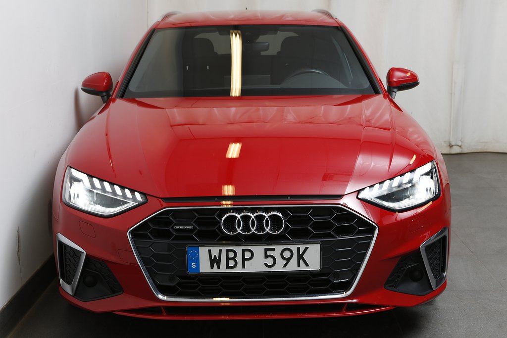 Audi A4 Avant 40 TFSI Quattro S Tronic S Line Värme Drag 2021