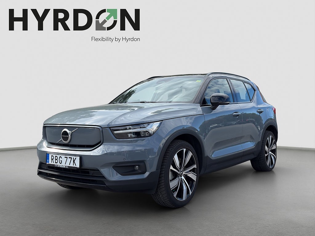 Volvo XC40 Recharge P8 AWD R-design Ratt-och sätesvärme,  Skinn