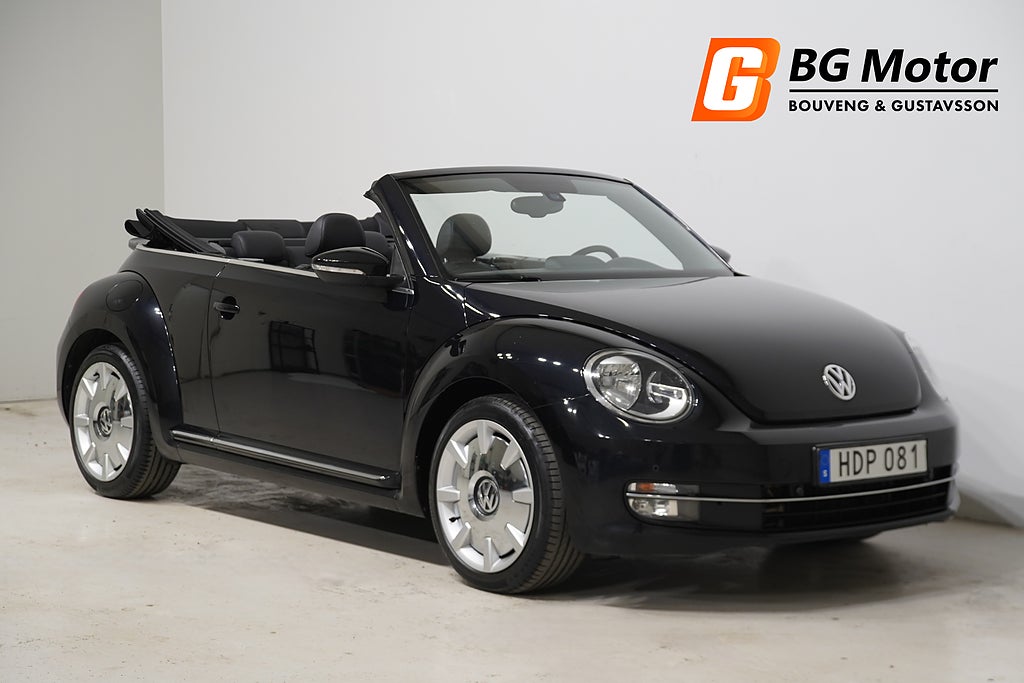 Volkswagen Beetle Cabriolet 2.0 TSI 220HK GT Aut PDC/Skinn/Nyservad