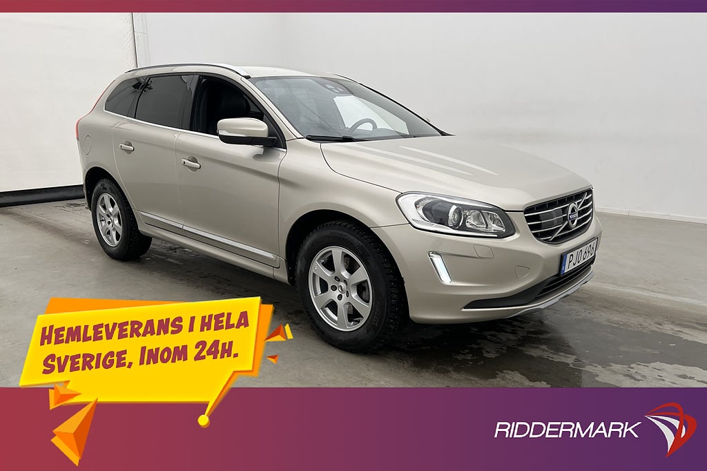 Volvo XC60 D4 190hk AWD Classic Summum Värm Kamera VOC Drag