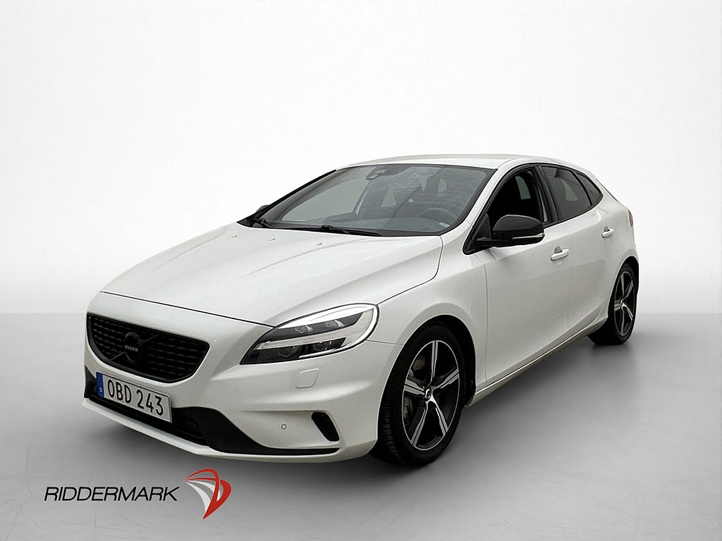 Volvo V40 D2 120hk R-Design VOC D-Värmare 0.38l/mil