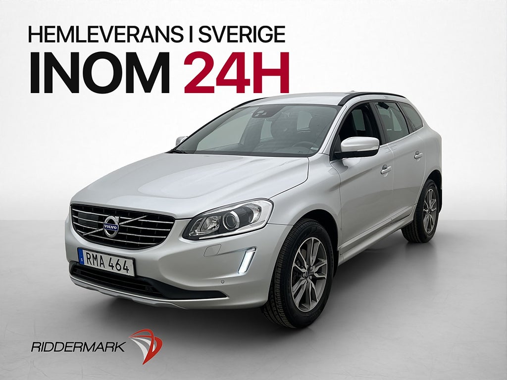 Volvo XC60 D4 AWD Classic VOC Värmare Kamera Navi BLIS