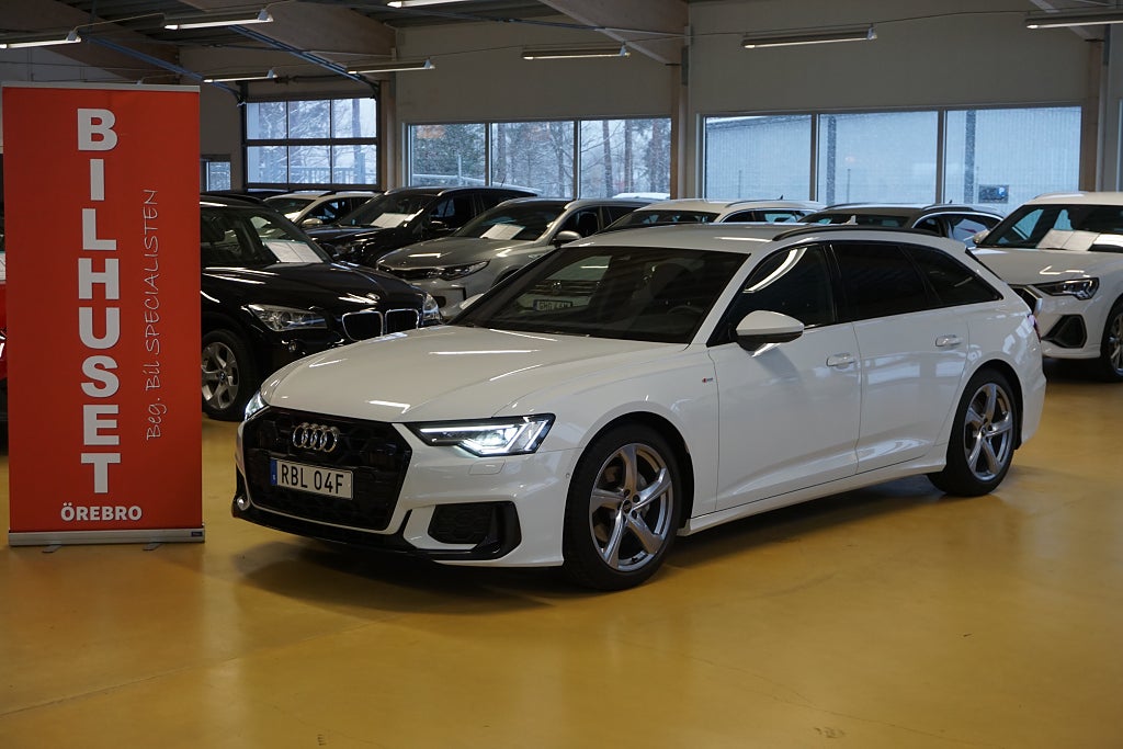 Audi A6 Avant 40 TDI 204 hk Quattro S Tronic S Line Alpine Optik