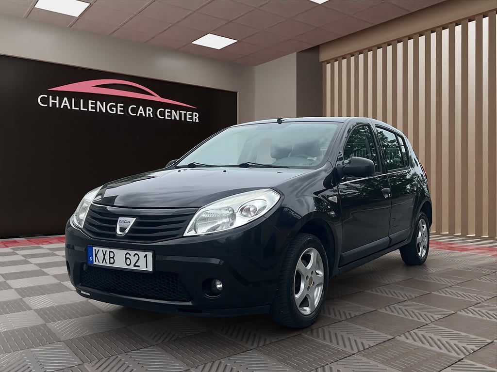 Dacia Sandero 1.6 E85 Euro4, AC,Årsskatt1009 kr,Full servicehistorik