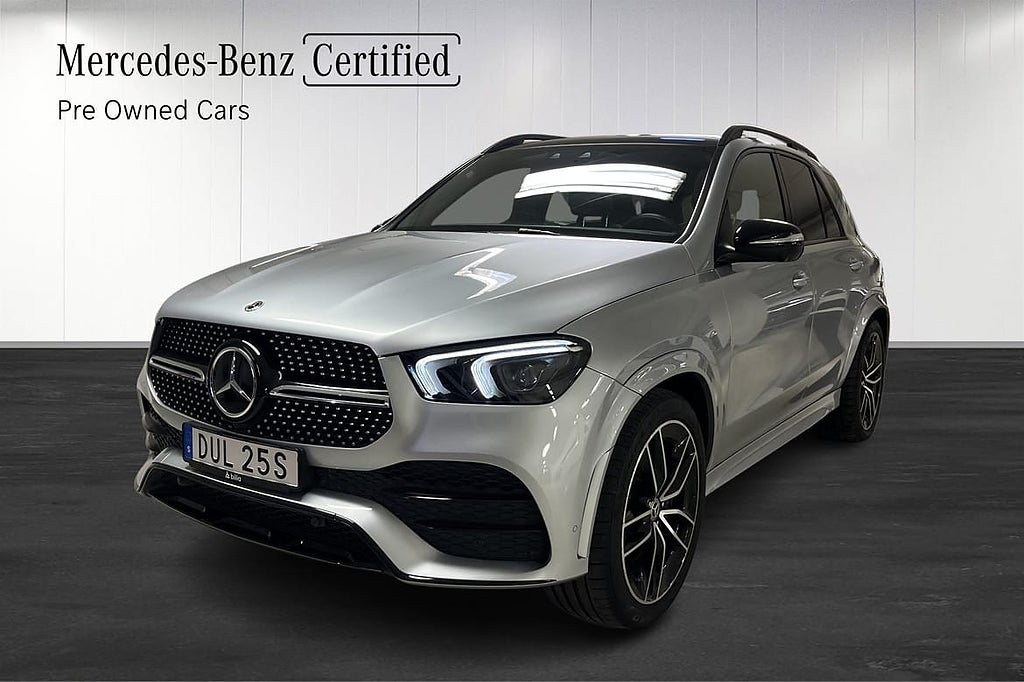 Mercedes-Benz GLE 350 de 4MATIC Drag / FörarPkt / Pano / Burm / Hotellpaket värde 