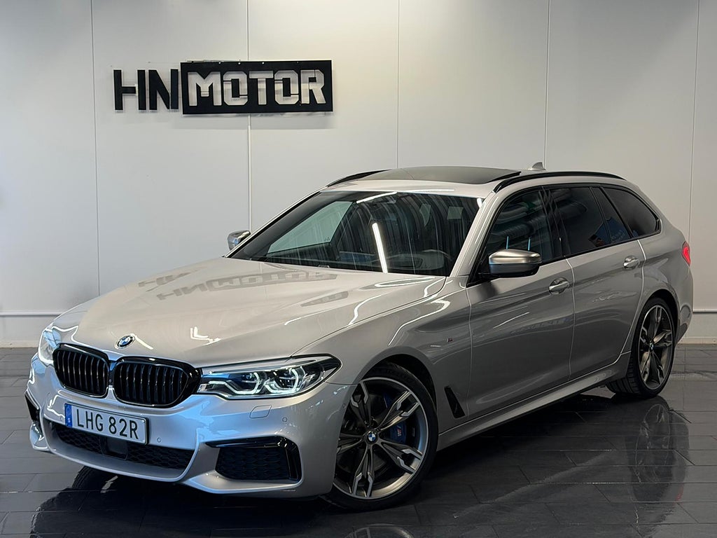 BMW M550D xDrive Ultimate |PANO|B&W|HuD|NightVis|SoftC|360|SvSåld