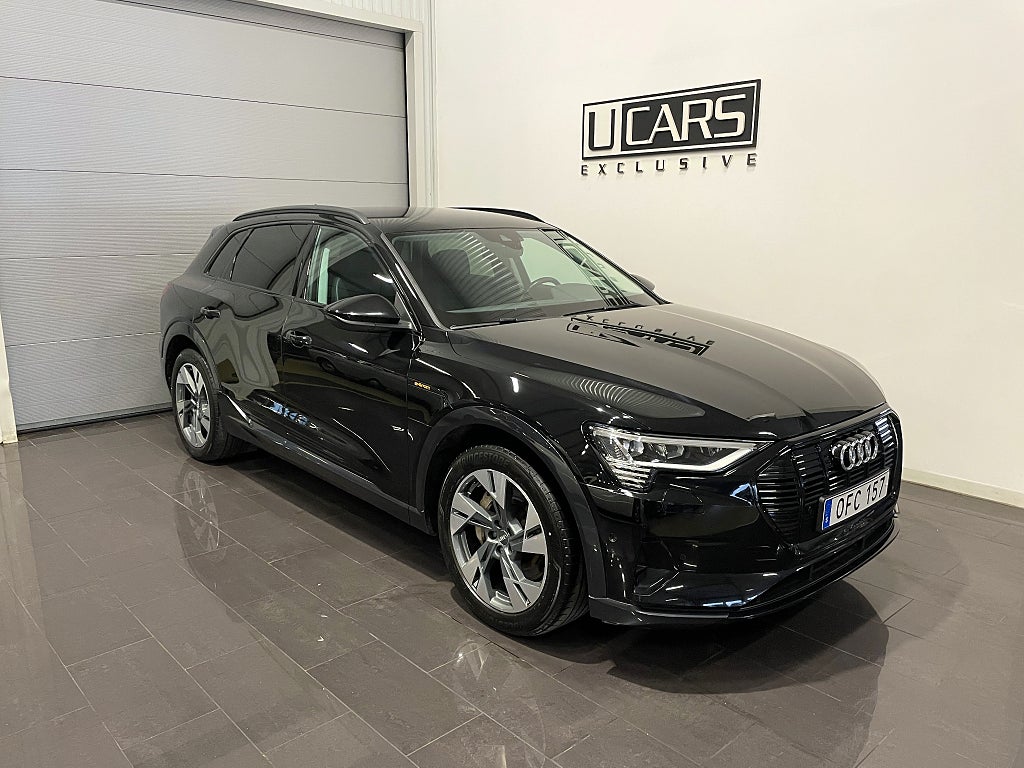 Audi E-Tron 50 Quattro Svart Optikpaket Drag/Kamera/313HK