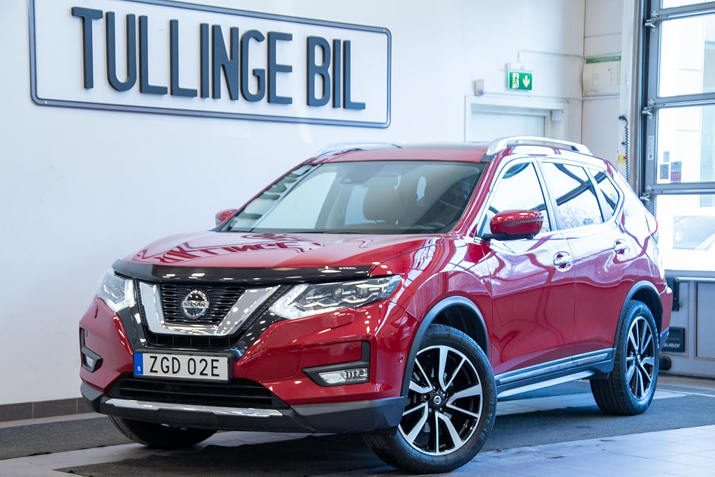 Nissan X-Trail 1.3 DIG-T 160Hk Tekna 7-Sits Pano Läder Navi 360° 1ägar