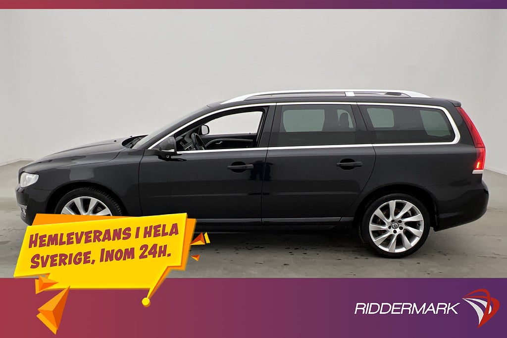 Volvo V70 D5 215hk Summum Värmare Taklucka Skinn Drag Navi