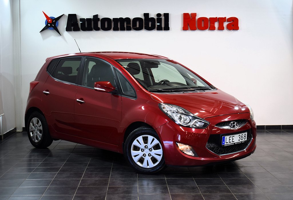 Hyundai ix20 1.4 CRDi 90hk M-värm Läder Nybesiktigad 