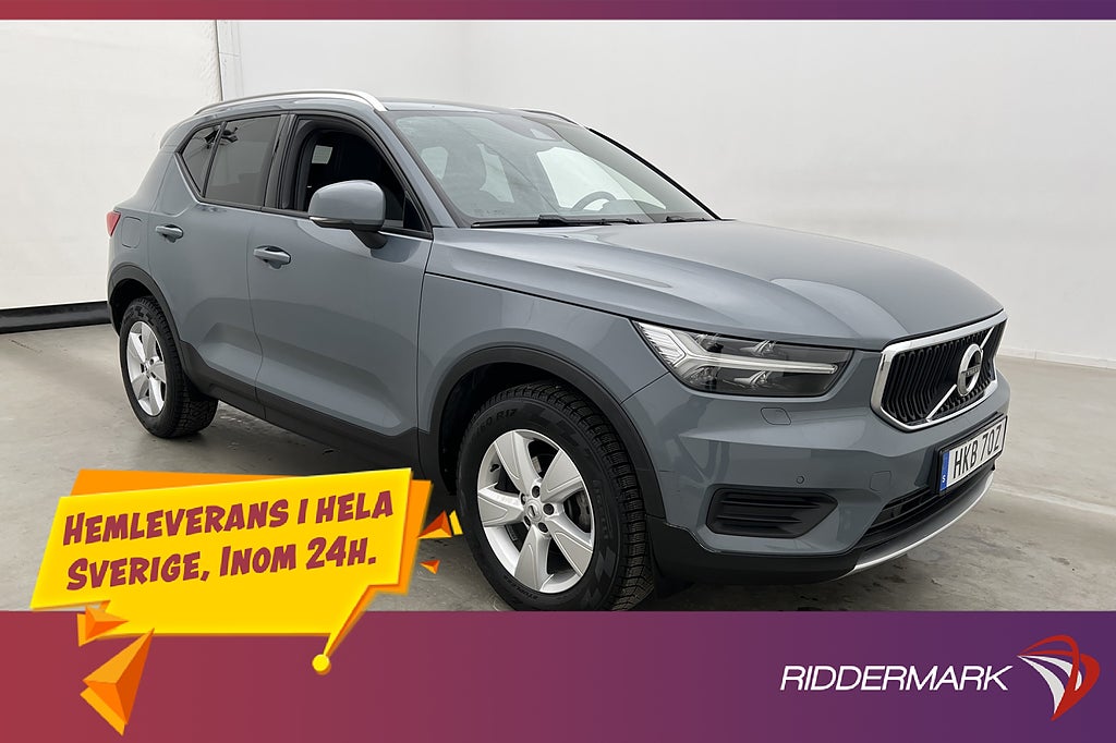 Volvo XC40 D3 Momentum Pro Värmare Kamera VOC Navi CarPlay