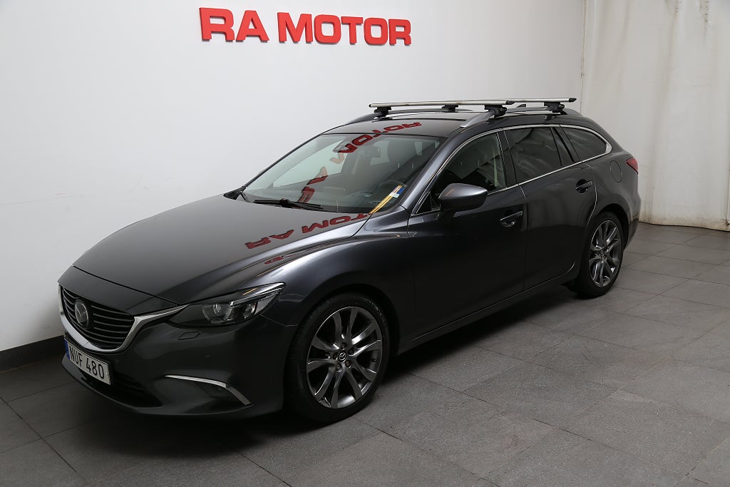 Mazda 6 Wagon 2,2 SKYACTIV-D 175hk Optimum AWD Aut 2015
