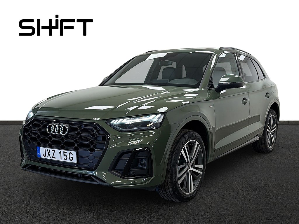 Audi Q5 55 TFSI e quattro S-line Luftfjädring Matrix B&O Navi