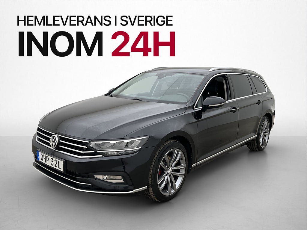 Volkswagen Passat TDI 4M 190hk Dragkrok Värmare Kamera MOMS