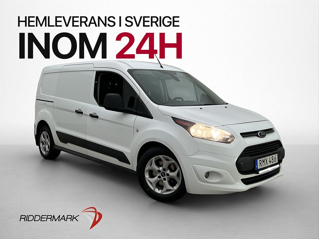 Ford Transit Connect LWB Värmare Dragkrok Kamera V-Inredd