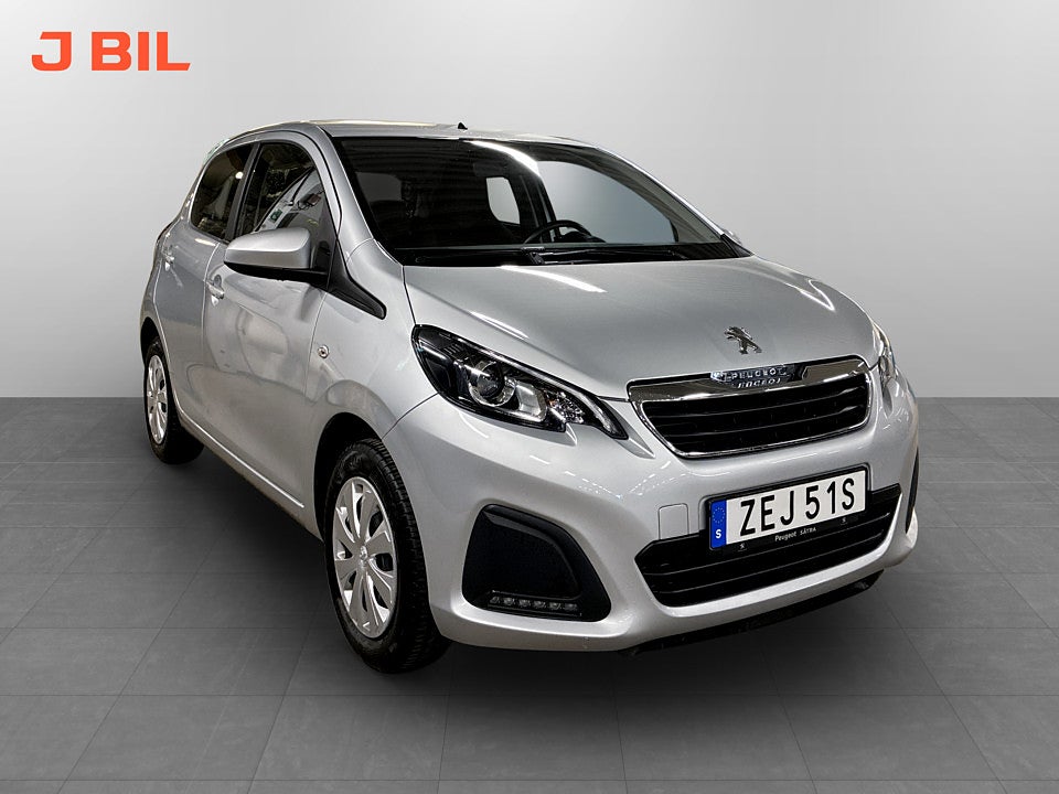 Peugeot 108 Active 5-dörrar 1.0 VTi 72hk BACKKAMERA