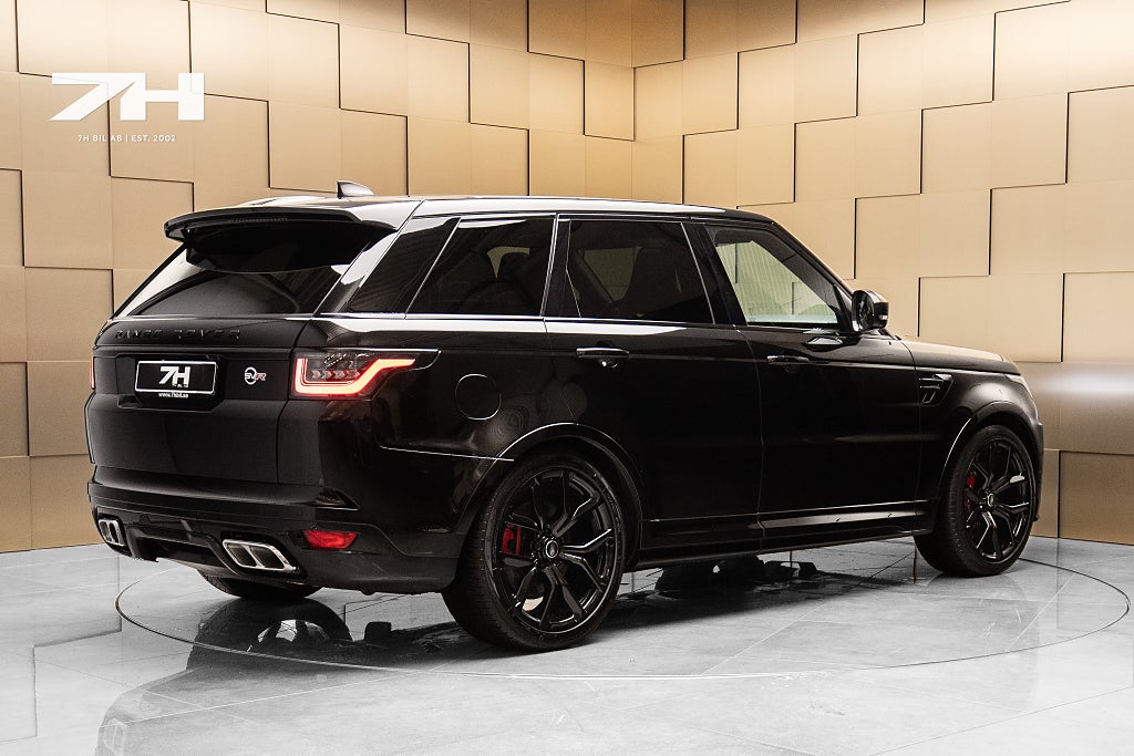 Land Rover Range Rover Sport Sport SVR 575hk / Pano / HuD / 360°