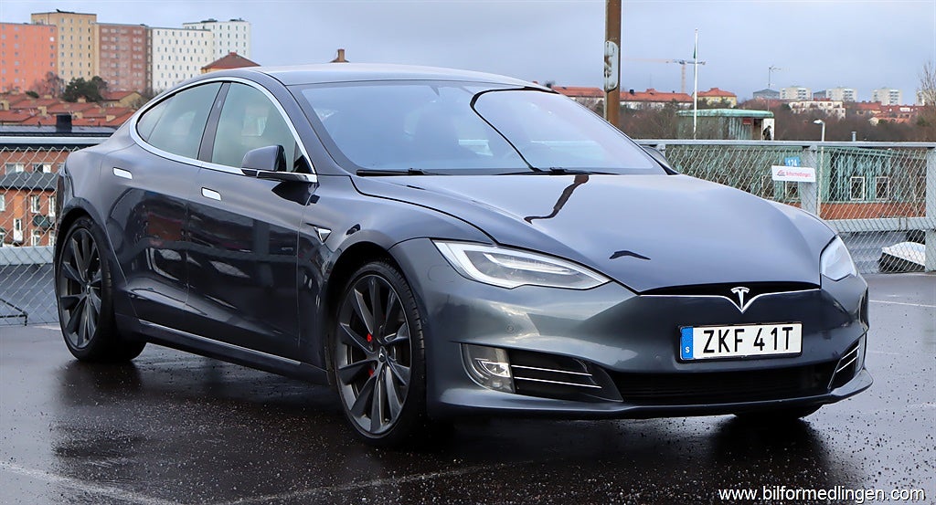 Tesla Model S Performance AWD S/V-hjul Moms Ludicrous+