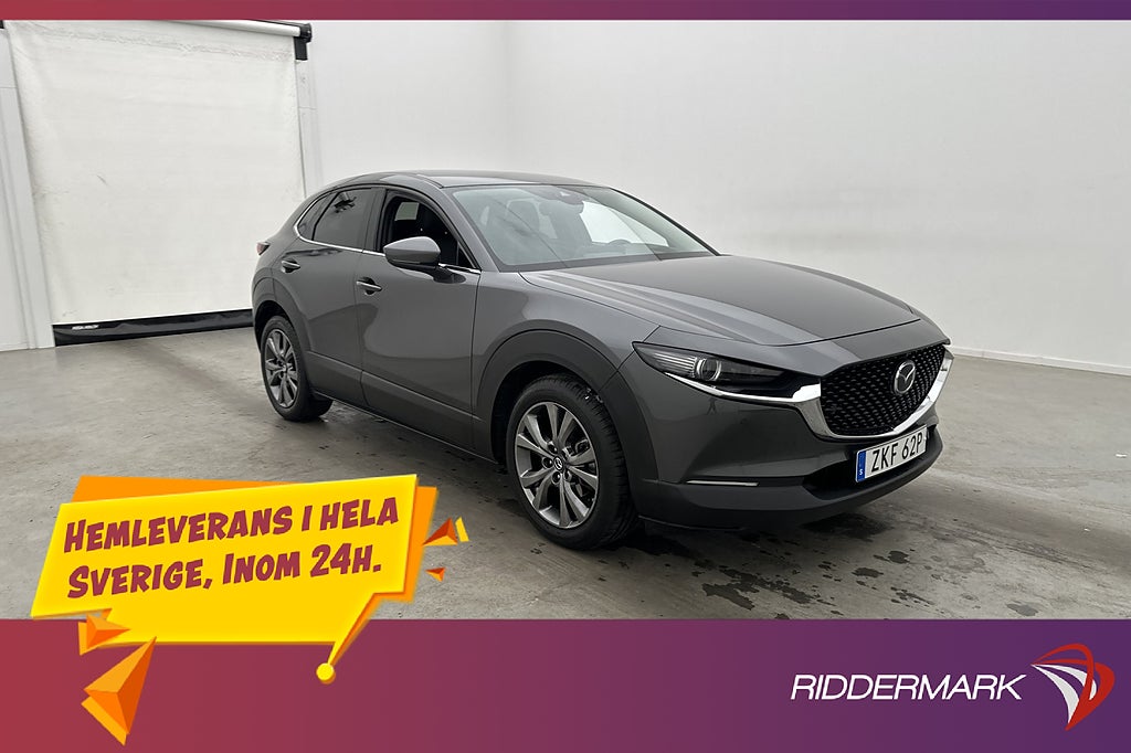Mazda CX-30 2.0 SKYACTIV-X M Hybrid AWD M-Värm BOSE HuD Drag