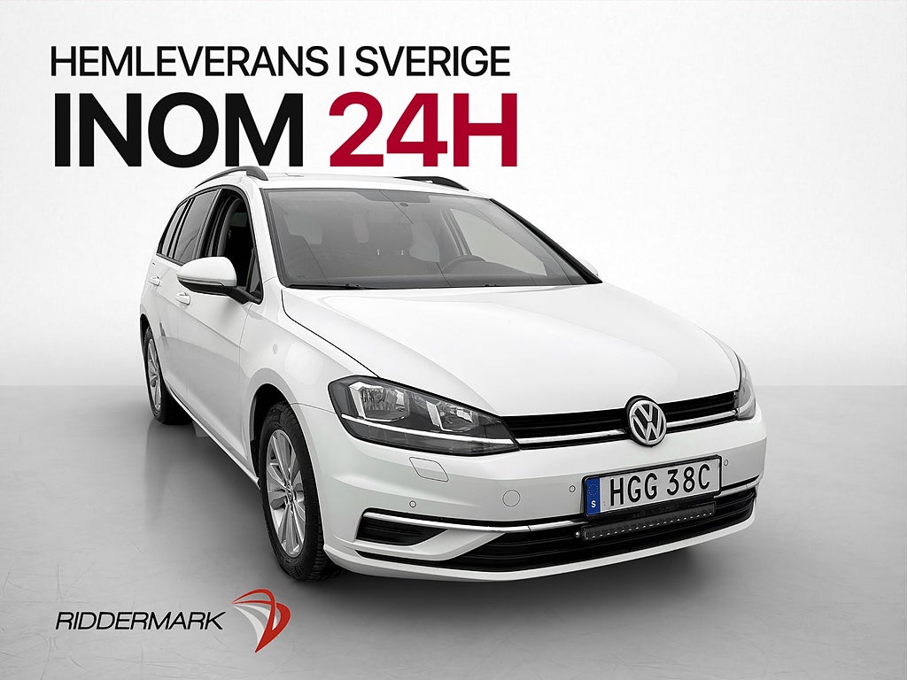 Volkswagen Golf SC 116hk D-Värmare CarPlay LED-Ramp MOMS