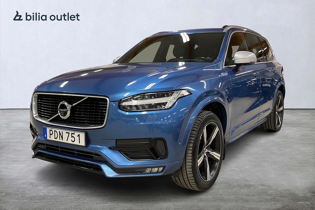 Volvo XC90 D5 AWD R-Design 7-sits/ Pano/ 360° Kamera/ Drag 