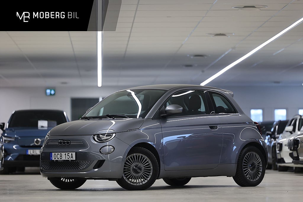 Fiat 500 500e 42 kWh 118hk Navi CarPlay PDC Lane Assist