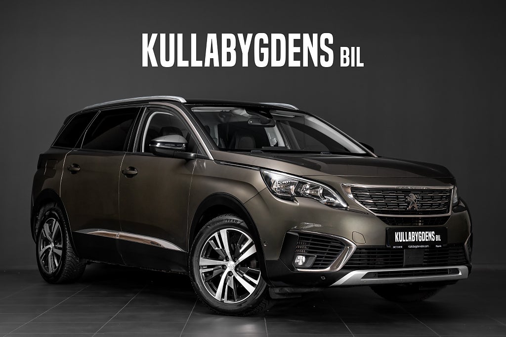 Peugeot 5008 1.6 BlueHDi 120 Allure |Apple Car Play | Dragkrok |