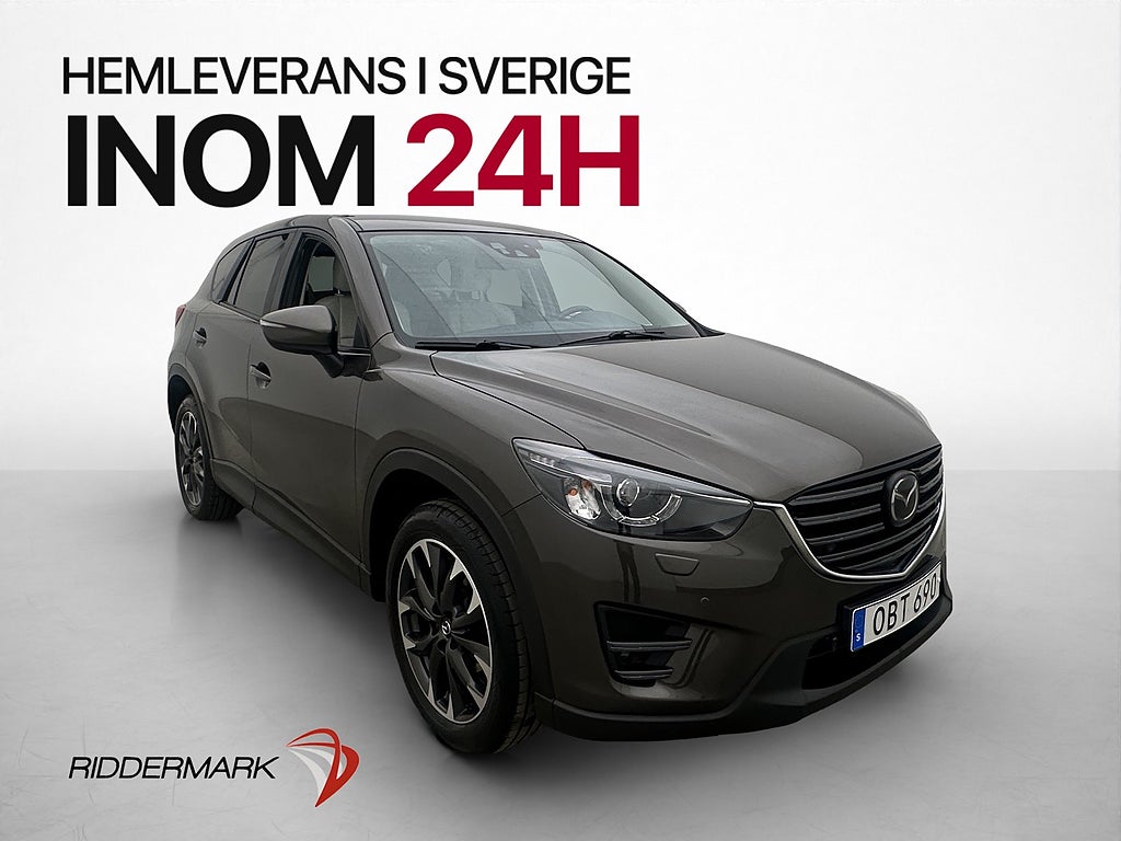 Mazda CX-5 2.5 SKYACTIV-G 192hk AWD Kamera Skinn Navi