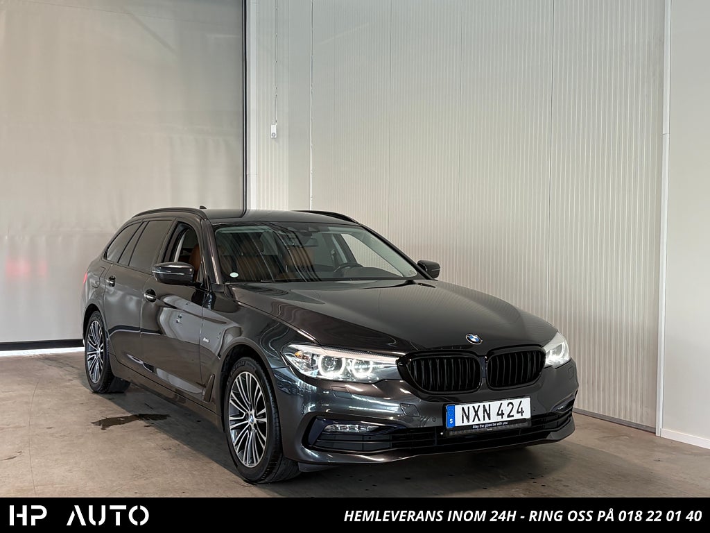 BMW 520 d xDrive Model Sport D-värm Drag Night Vision Navi