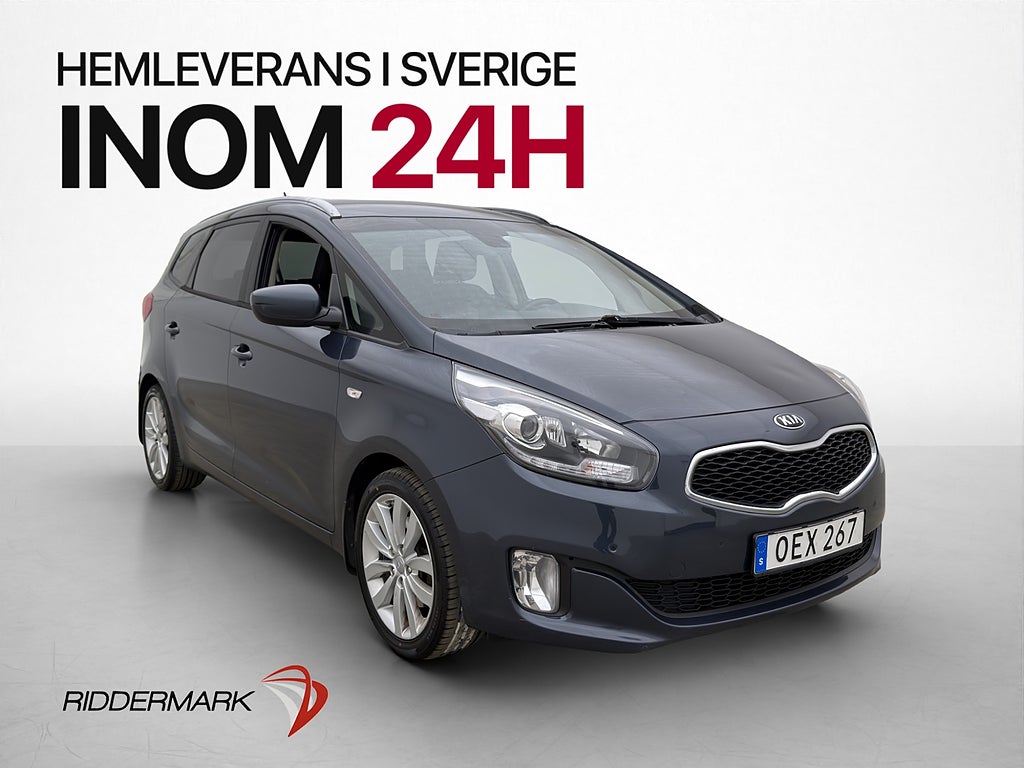 Kia Carens CRDi 141hk 7-Sits P-Sensorer Rattvärme Dragkrok