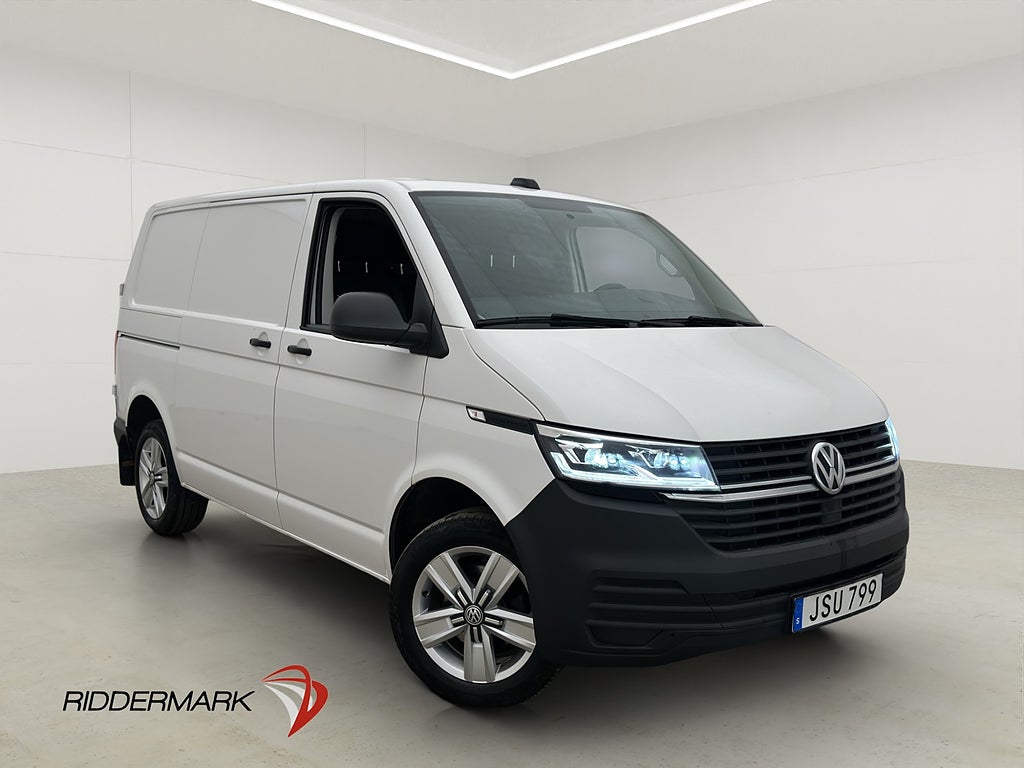 Volkswagen Transporter Värmare Dragkrok Kamera 2xDörrar Moms