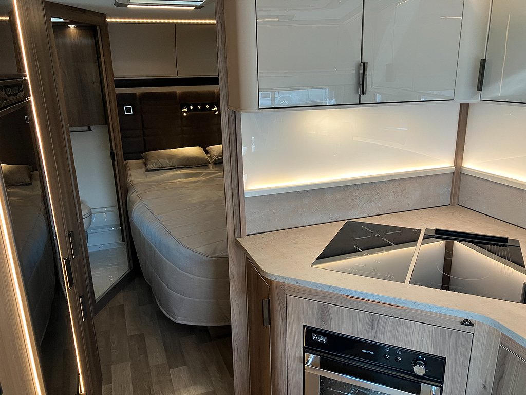 Kabe Imperial 600 XL KS / Kök i vinkel / AC / Läder / C-damm - Kabe