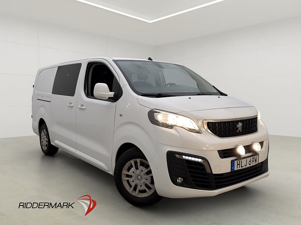 Peugeot Expert L3 CrewVan 177hk Värm Drag B-Kamera CARPLAY