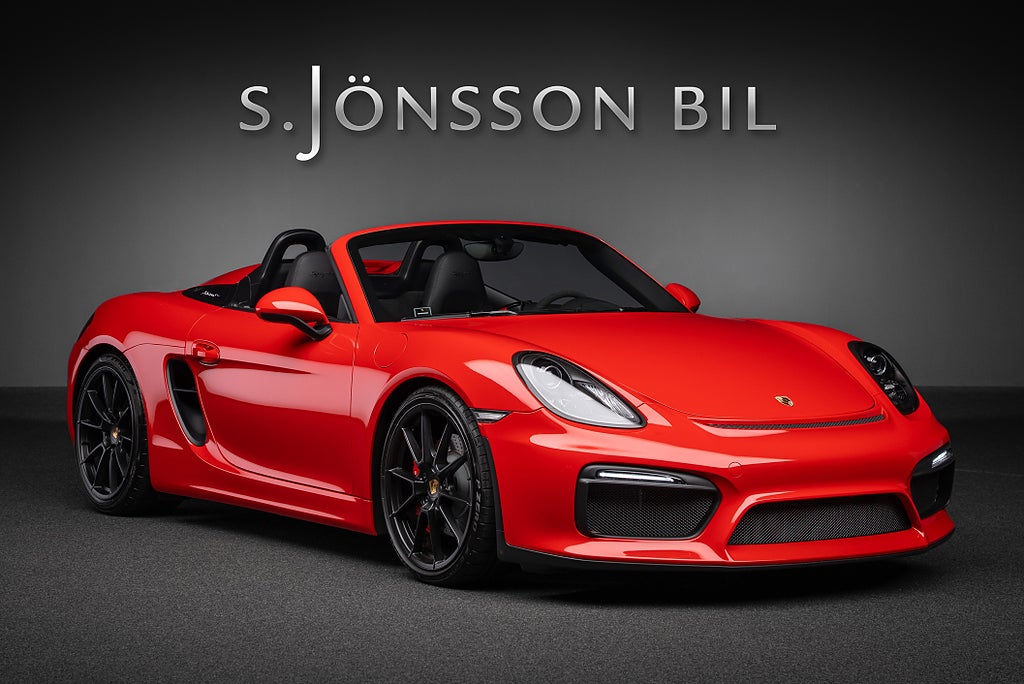 Porsche Boxster Spyder 3.8 / Endast 716 mil