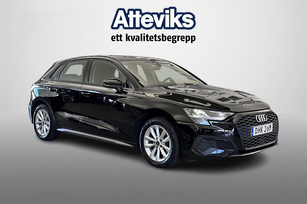 Audi A3 Sportback 35 TFSI TFSI 150hk Drag Värm Proline