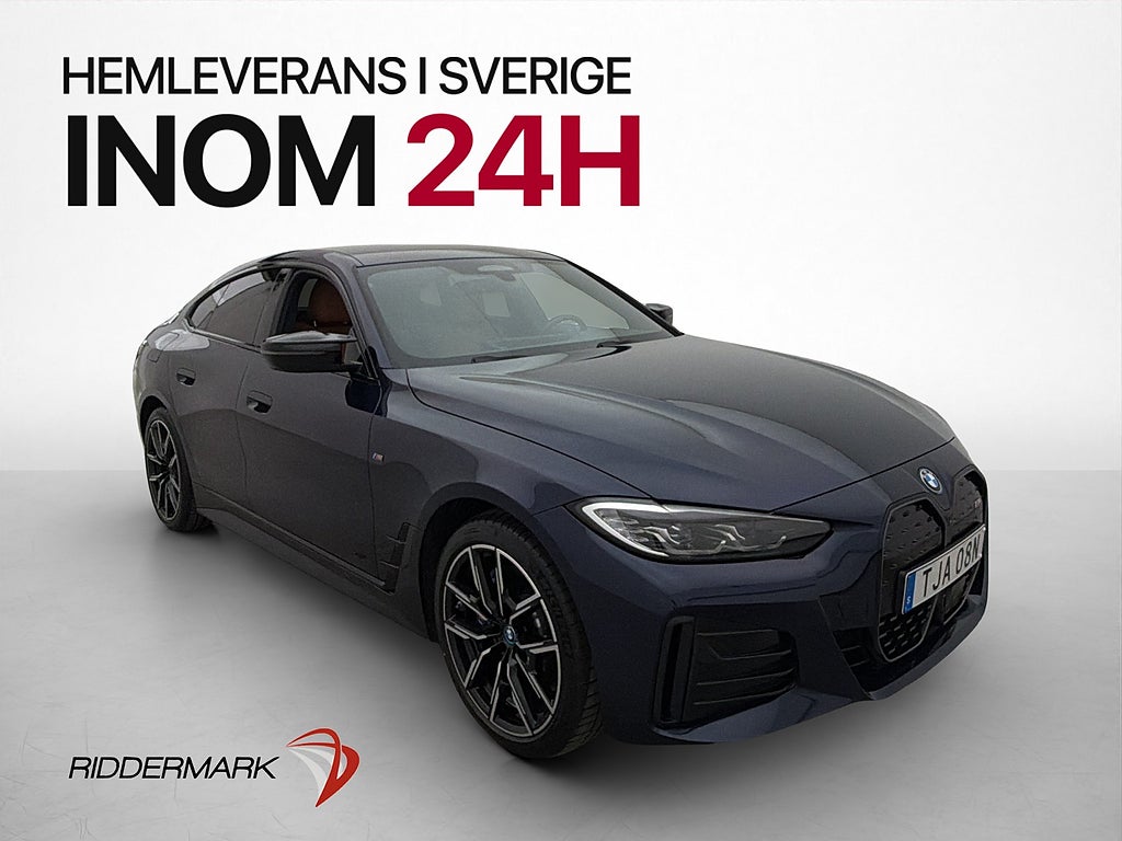 BMW i4 M50 xDrive Gran Coupé M Sport 360° H/K Skinn Drag