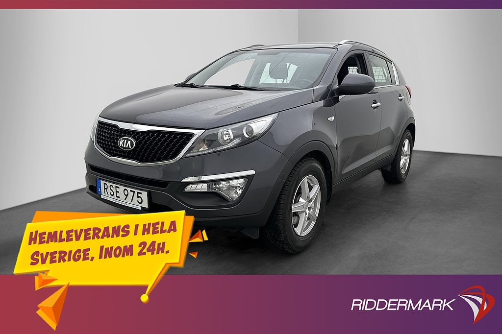Kia Sportage 1.6 GDI 135hk Action Två-Brukare Farthållare