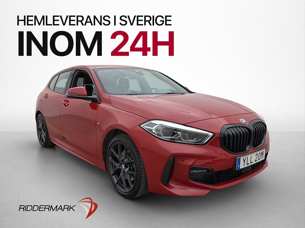 BMW 118I M Sport Cockpit HiFi M-Värmare Navi Ambient CarPlay
