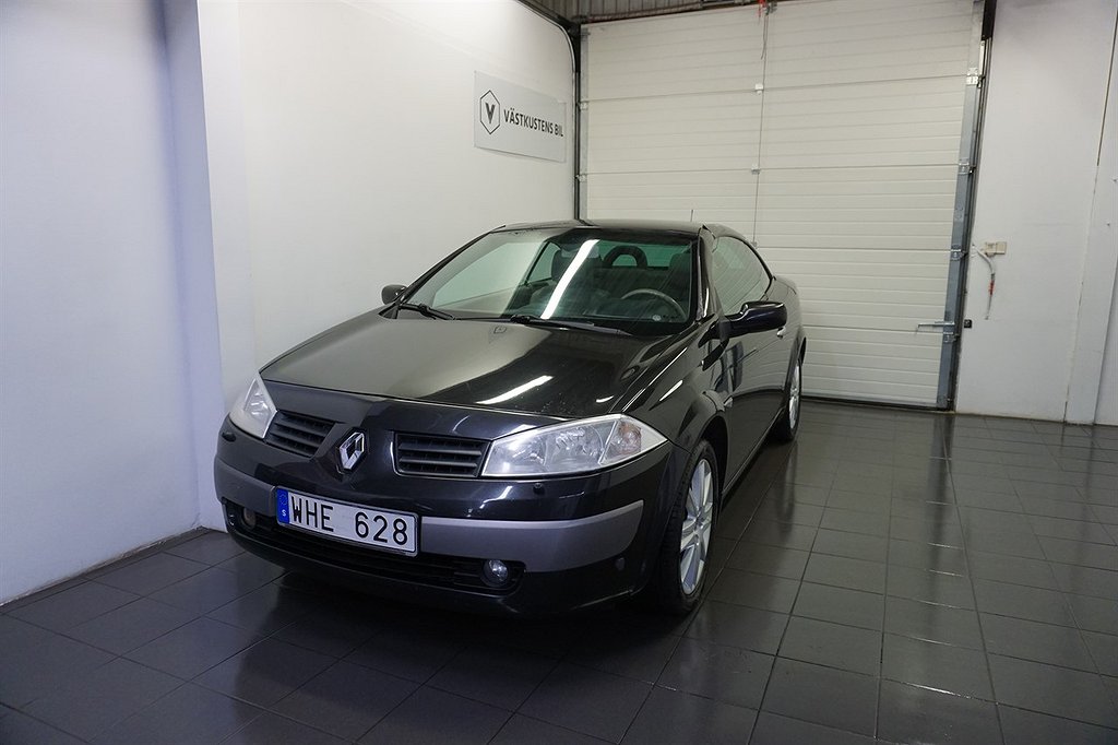 Renault Mégane Coupé-Cabriolet 1.6 Pano, Skinn 113hk