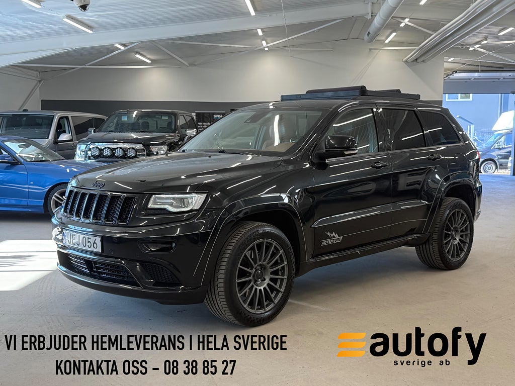 Jeep Grand Cherokee 3.0 V6 CRD 4WD SUMMIT PANO TV-SKÄRMAR DRAG EU6