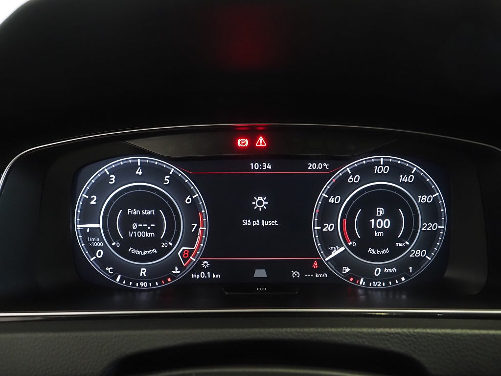 Volkswagen Golf GTI Performance 2.0 TSI 245hk Taklucka Dynaudio Cockpit 2018