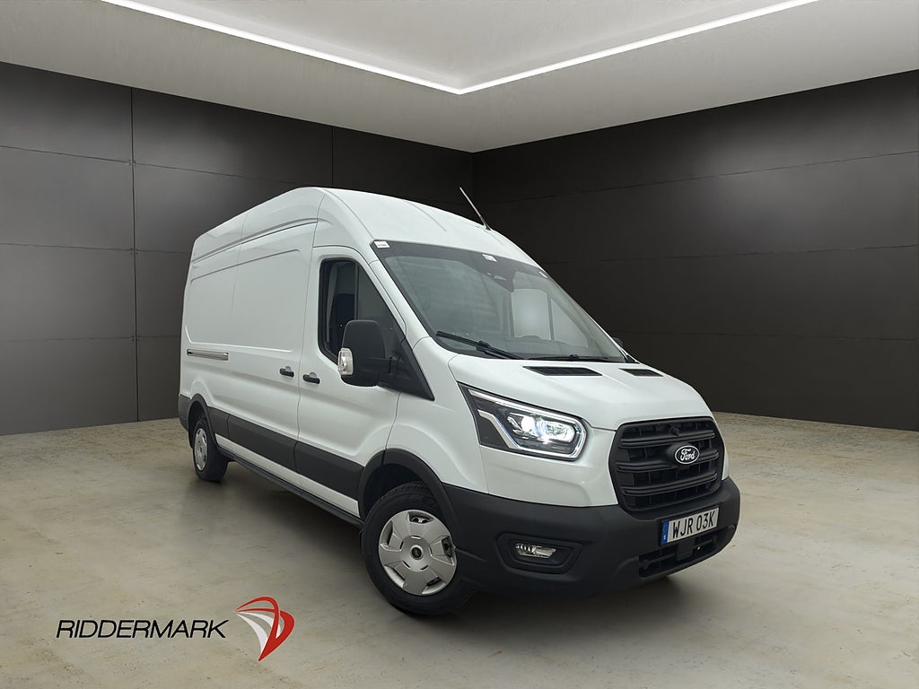 Ford transit 350 L3H3 Cockpit Värm Drag Kamera CARPLAY Moms