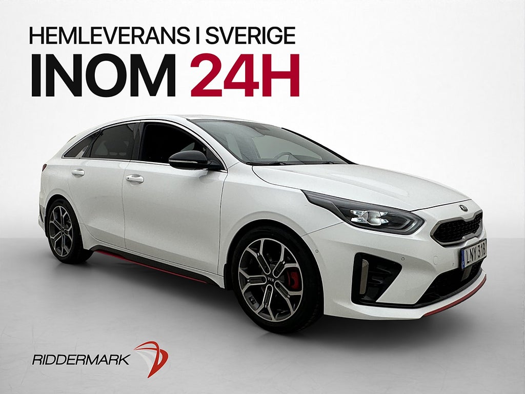 Kia Pro_Cee'd GT 204hk Kamera JBL CarPlay Rattvärme