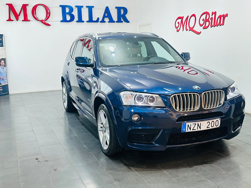 BMW X3 xDrive30d Steptronic M Sport Gps Backkamera Drag 258hk