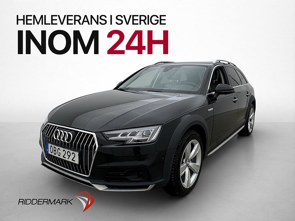 Audi A4 Allroad 3.0 TDI Quattro Pano Värm B&O 360° HuD Drag